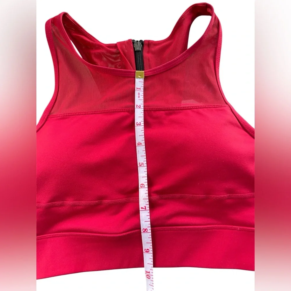 Vibrant Red Sports Bra